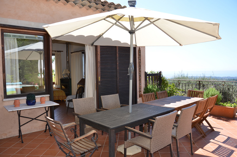 terrasse et chambre Jasmin